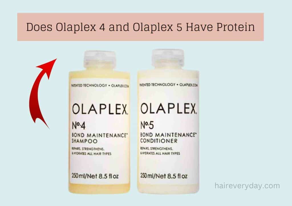 Does Olaplex 4 and Olaplex 5 Have Protein