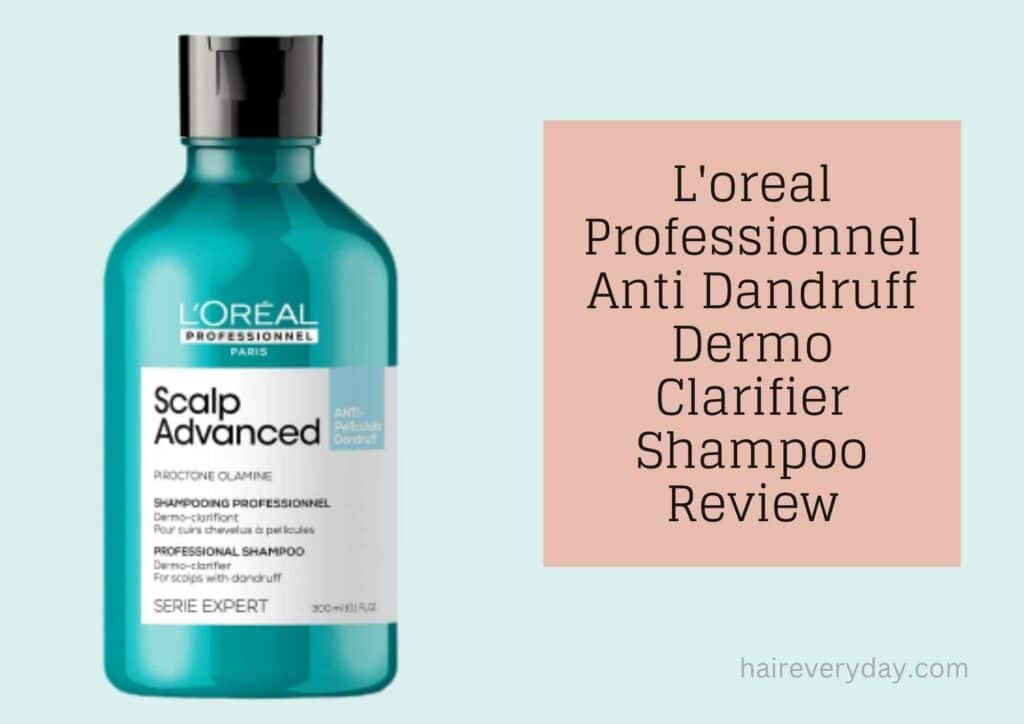 L'oreal Professionnel Anti Dandruff Dermo Clarifier Shampoo Review