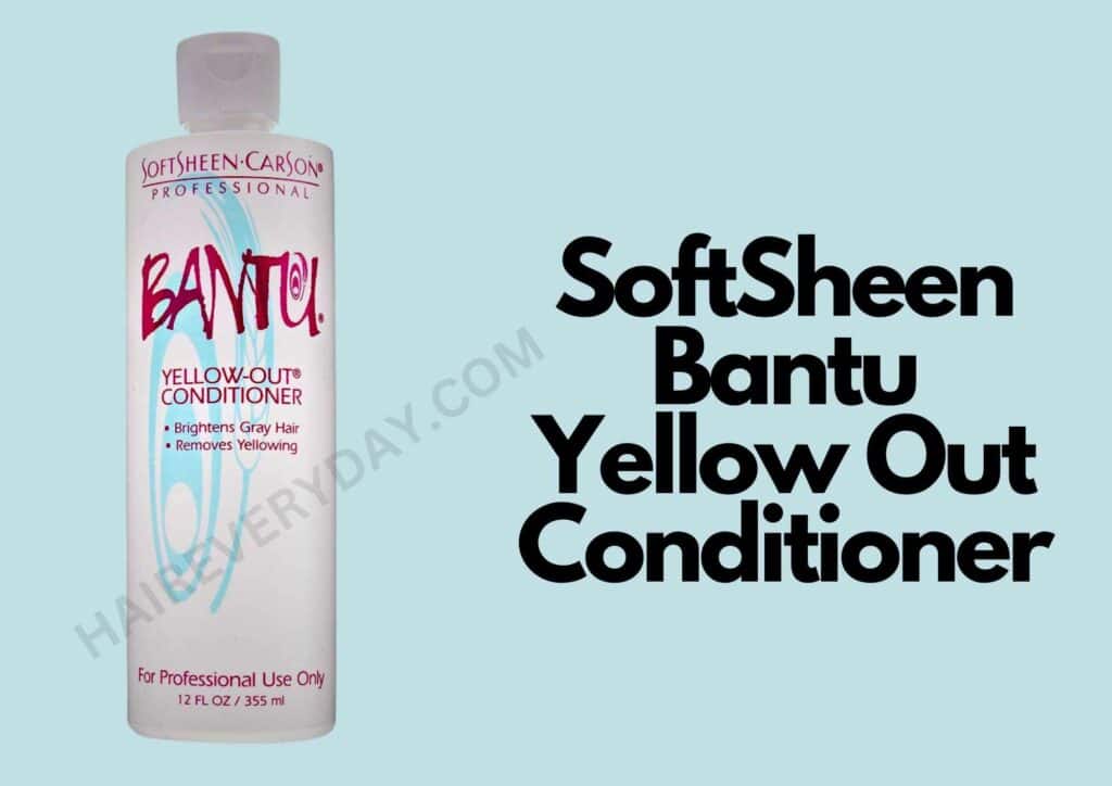 My Review of the Bantu Yellow Out Conditioner