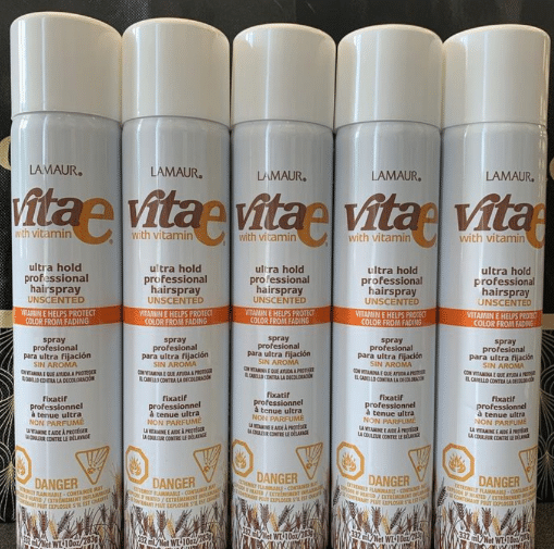My Review Of The Lamaur Vita E Maximum Hold Hairspray