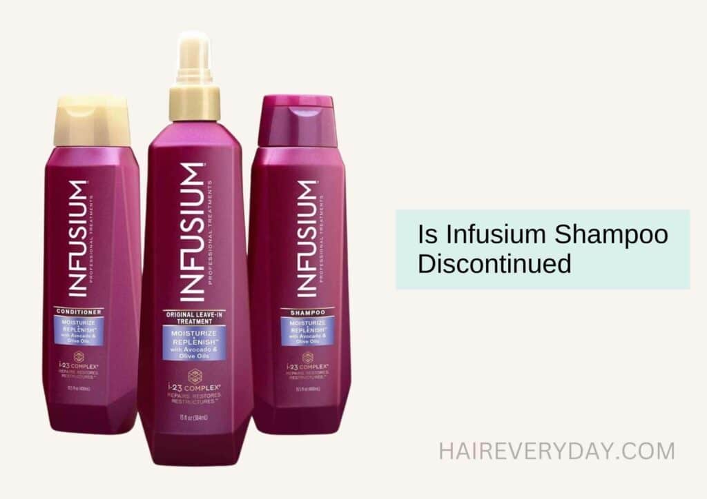 Is Infusium Shampoo Discontinued