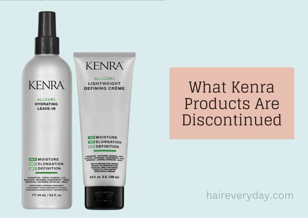 What Kenra Products Are Discontinued
