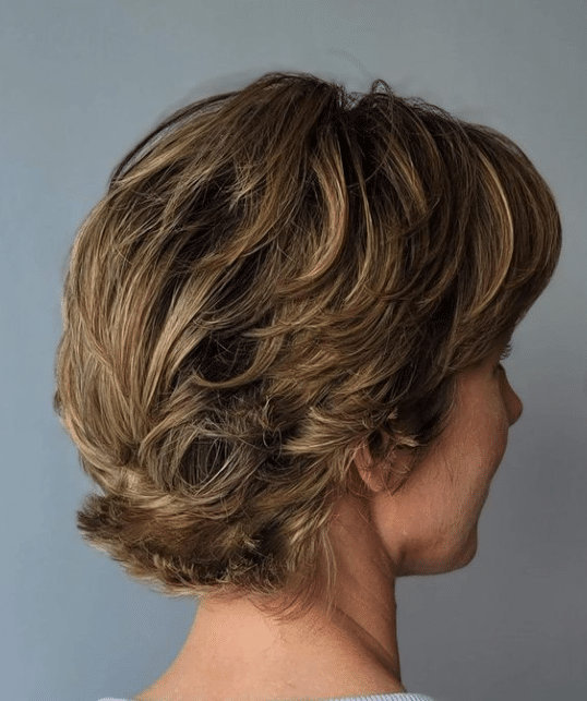 Flip Pixie Hairstyle For Short Hair