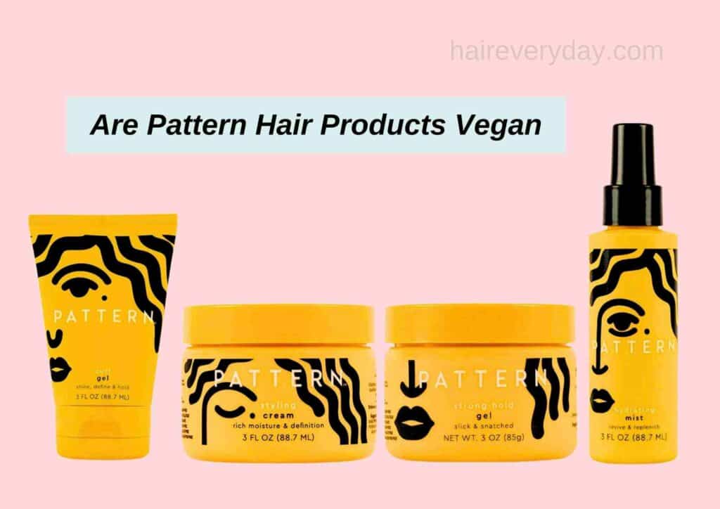 Are Pattern Hair Products Vegan