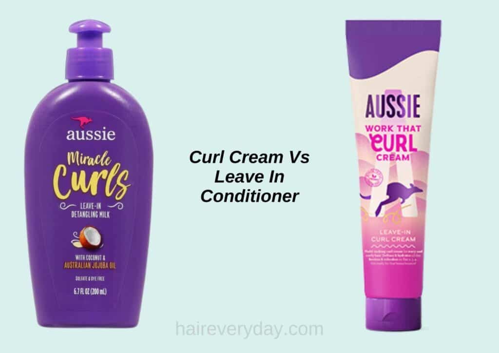 Curl Cream Vs Leave In Conditioner