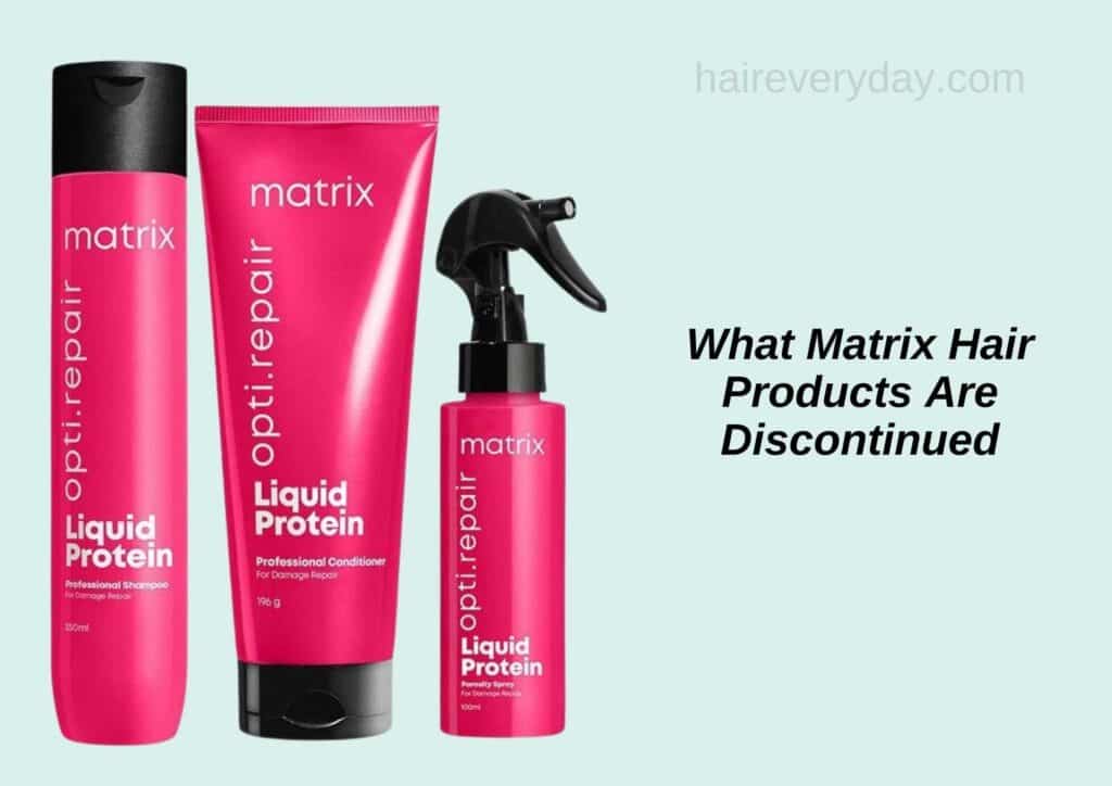 What Matrix Hair Products Are Discontinued