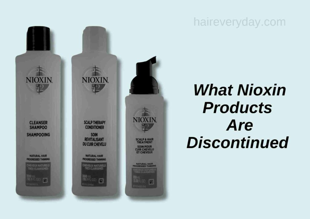 What Nioxin Products Are Discontinued 