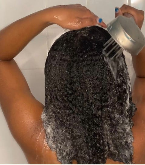 how to wash low porosity hair