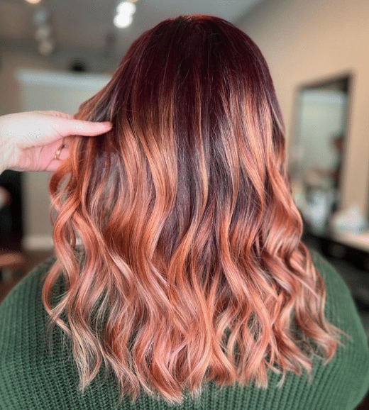 How to Maintain a Rose Gold Balayage