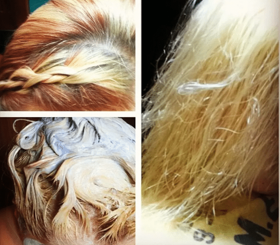 how does hair color remover work