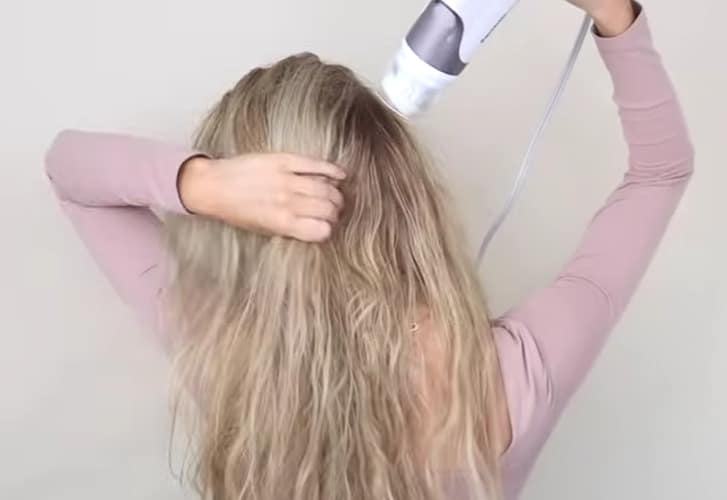 removing excess hair gel from hair