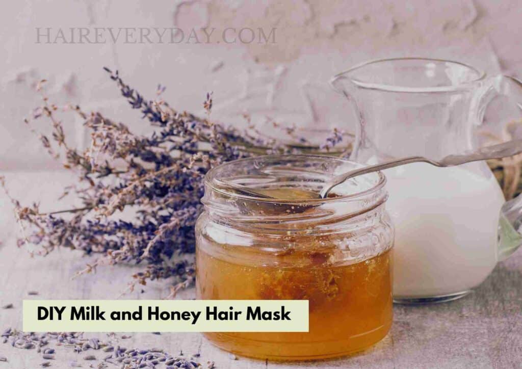 DIY Milk and Honey Hair Mask