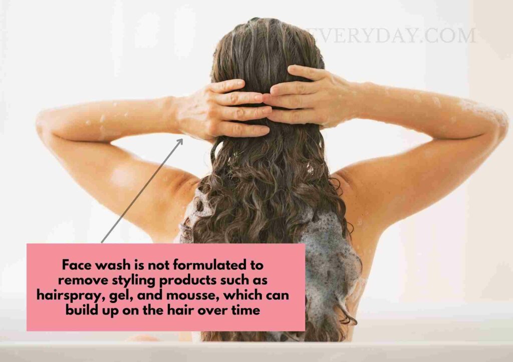 Potential Risks of Using Face Wash on Hair