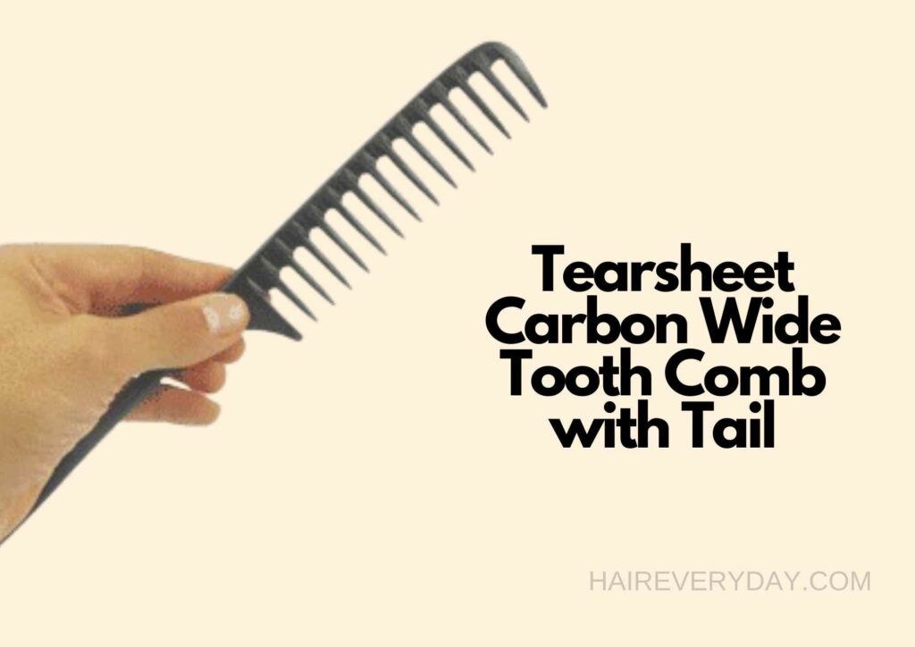 wide tooth comb for wet hair