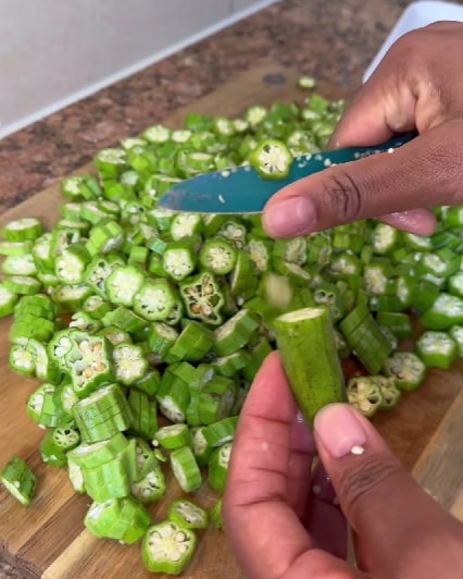 how to make okra gel