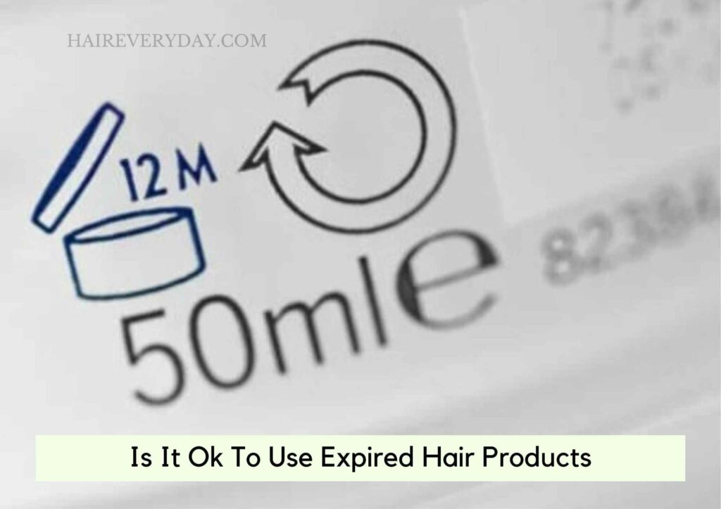 Is It Ok To Use Expired Hair Products