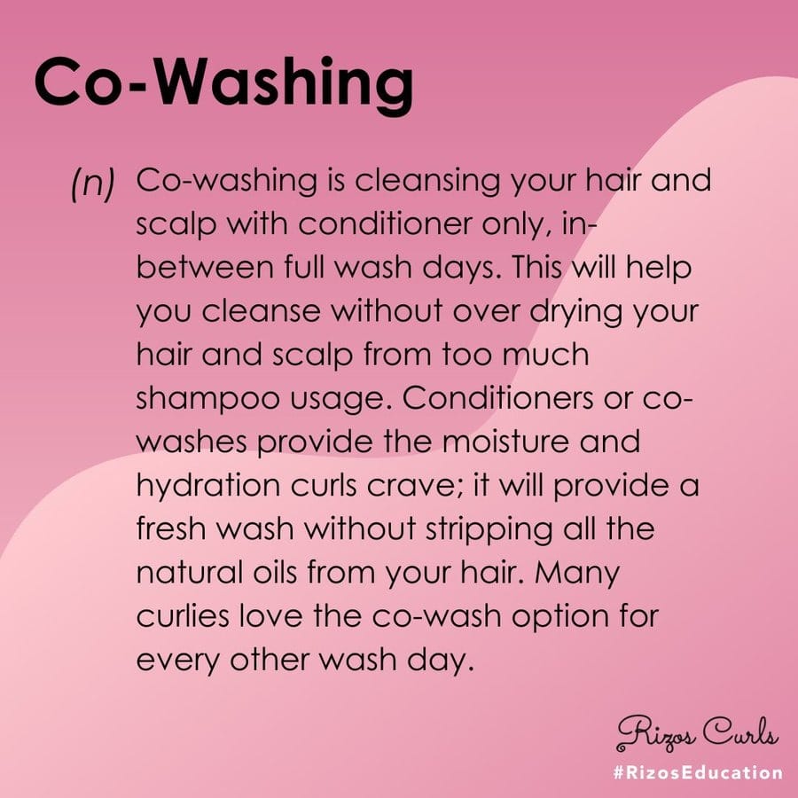 what is co washing for curly hair