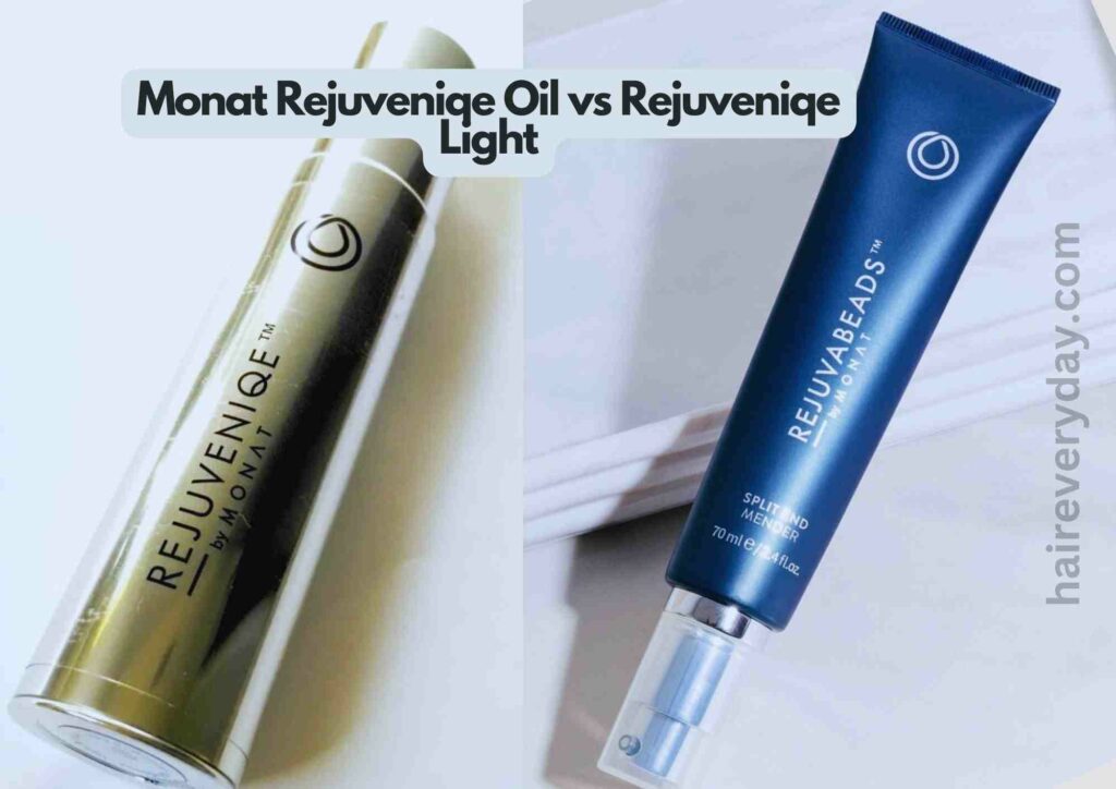 Monat Rejuveniqe Oil vs Rejuveniqe Light