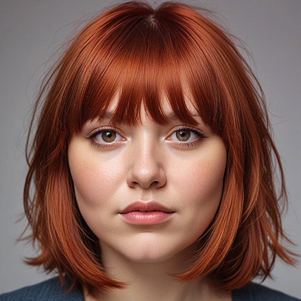 female bangs hairstyles