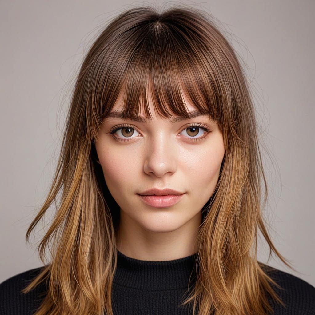 haircut for women with bangs