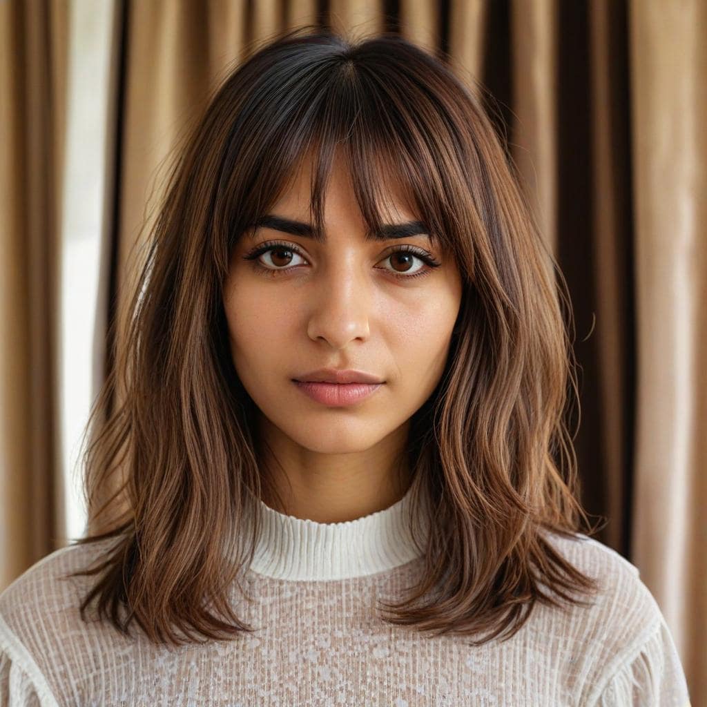 women's bangs haircut