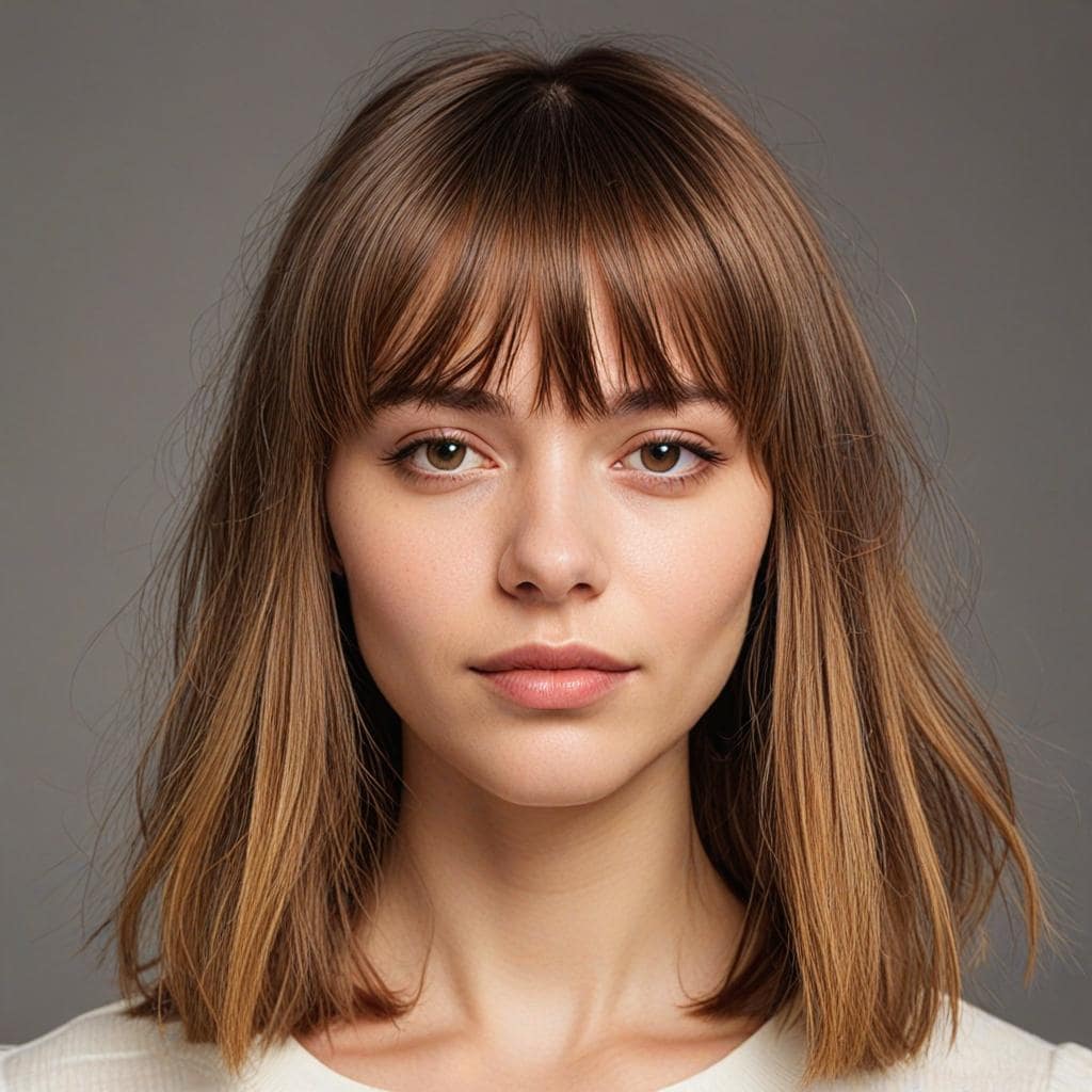 womens hairstyles with fringes