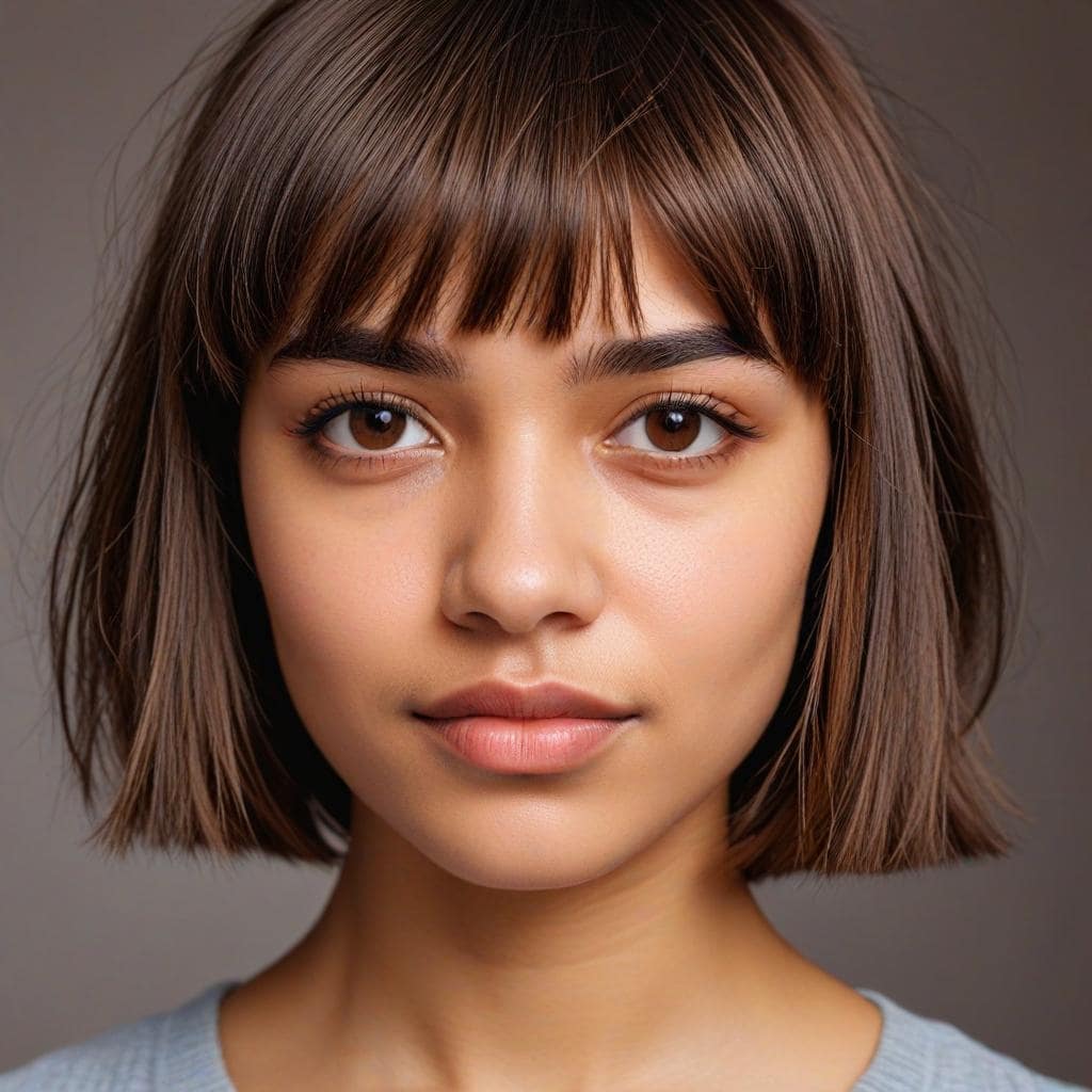 hairstyles with fringes and layers